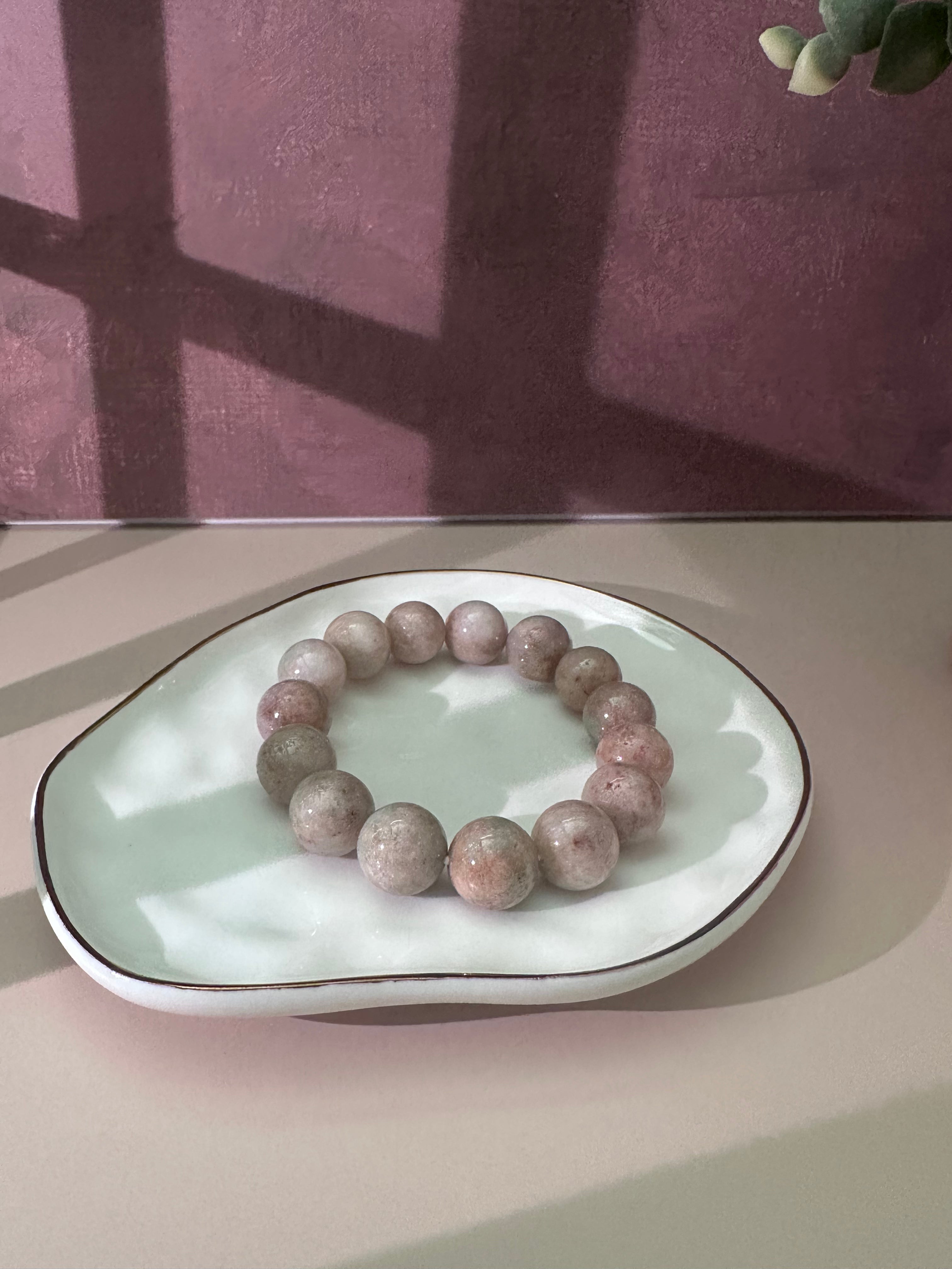 Natural Type A Red Sajin Bracelet
