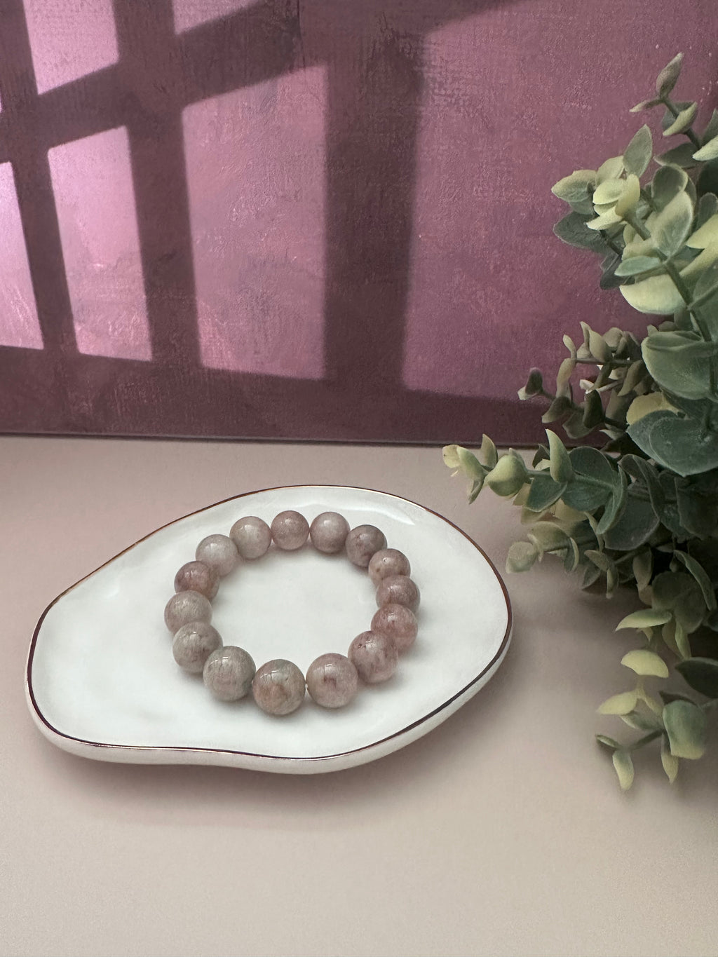 Natural Type A Red Sajin Bracelet