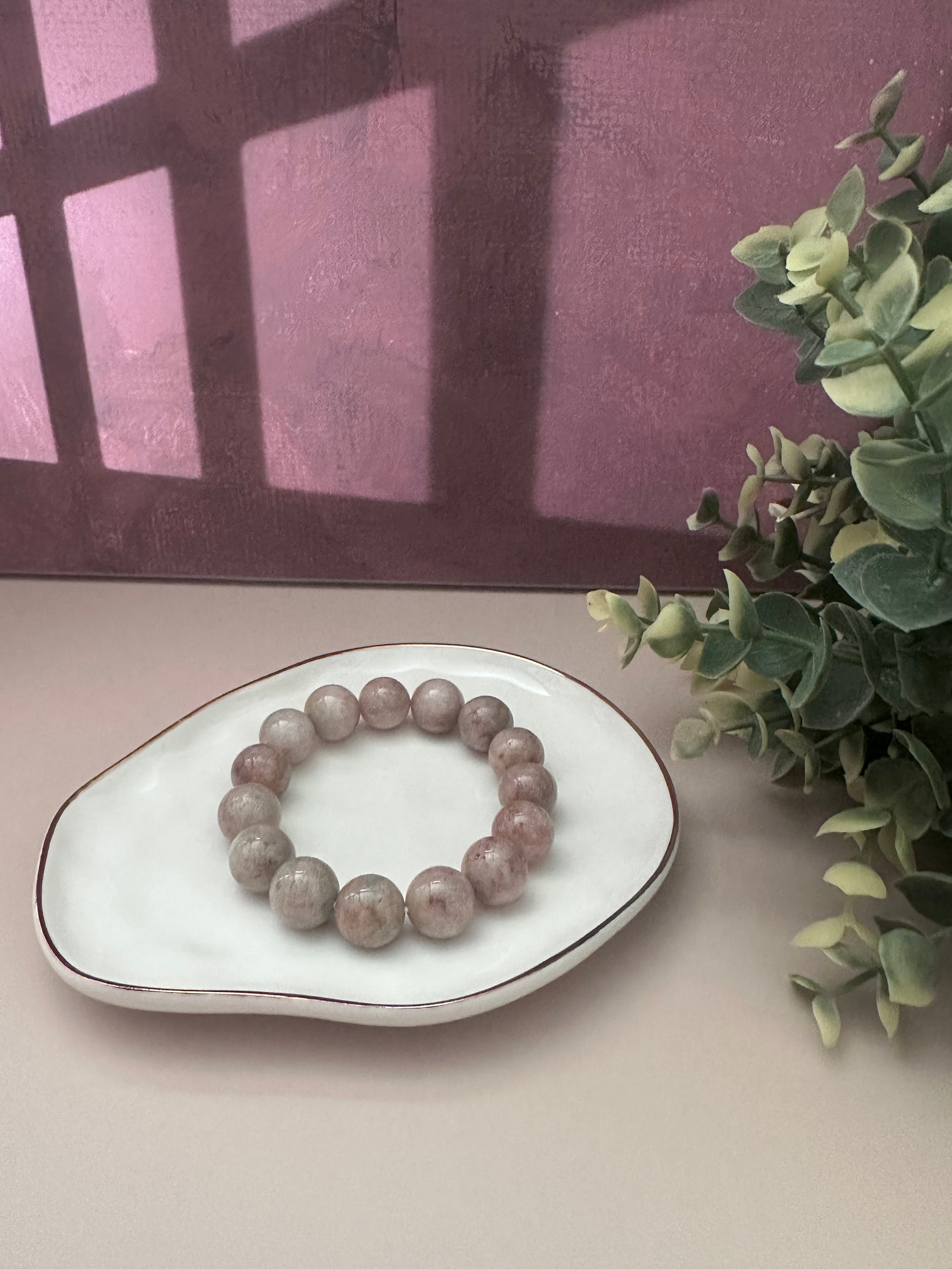 Natural Type A Red Sajin Bracelet