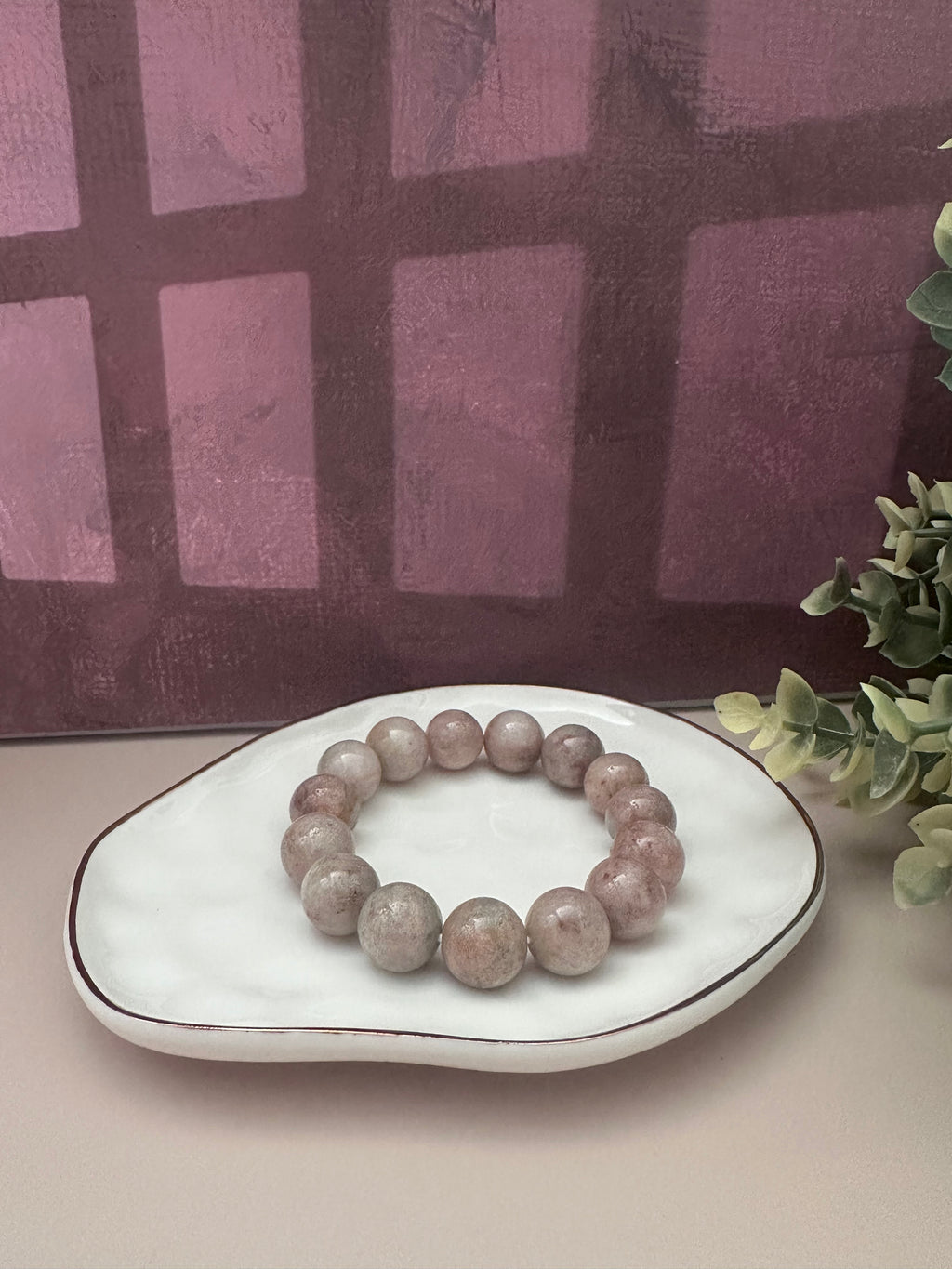 Natural Type A Red Sajin Bracelet