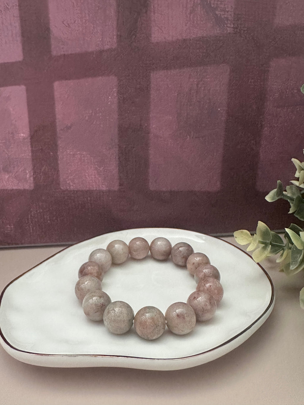 Natural Type A Red Sajin Bracelet
