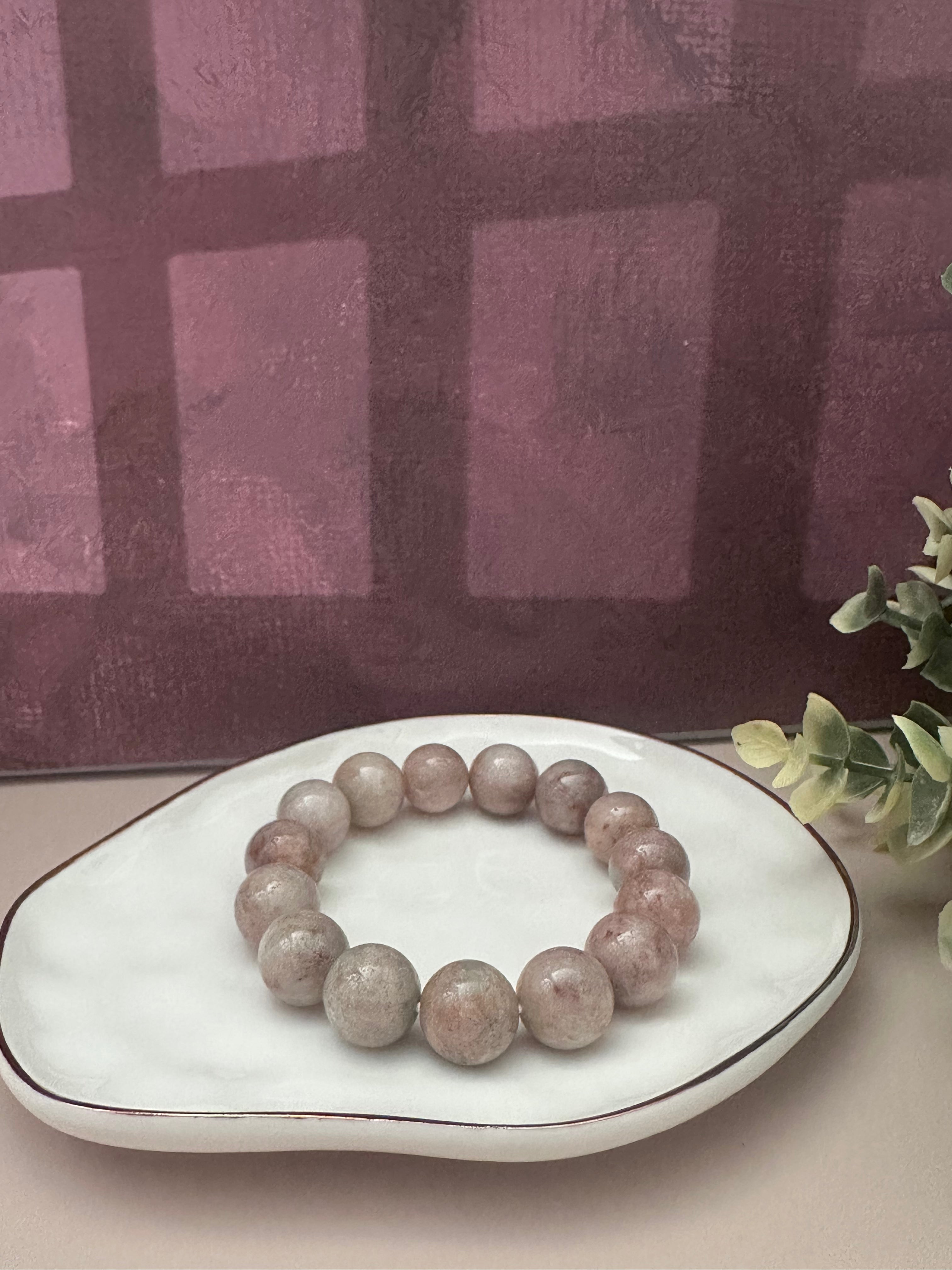 Natural Type A Red Sajin Bracelet