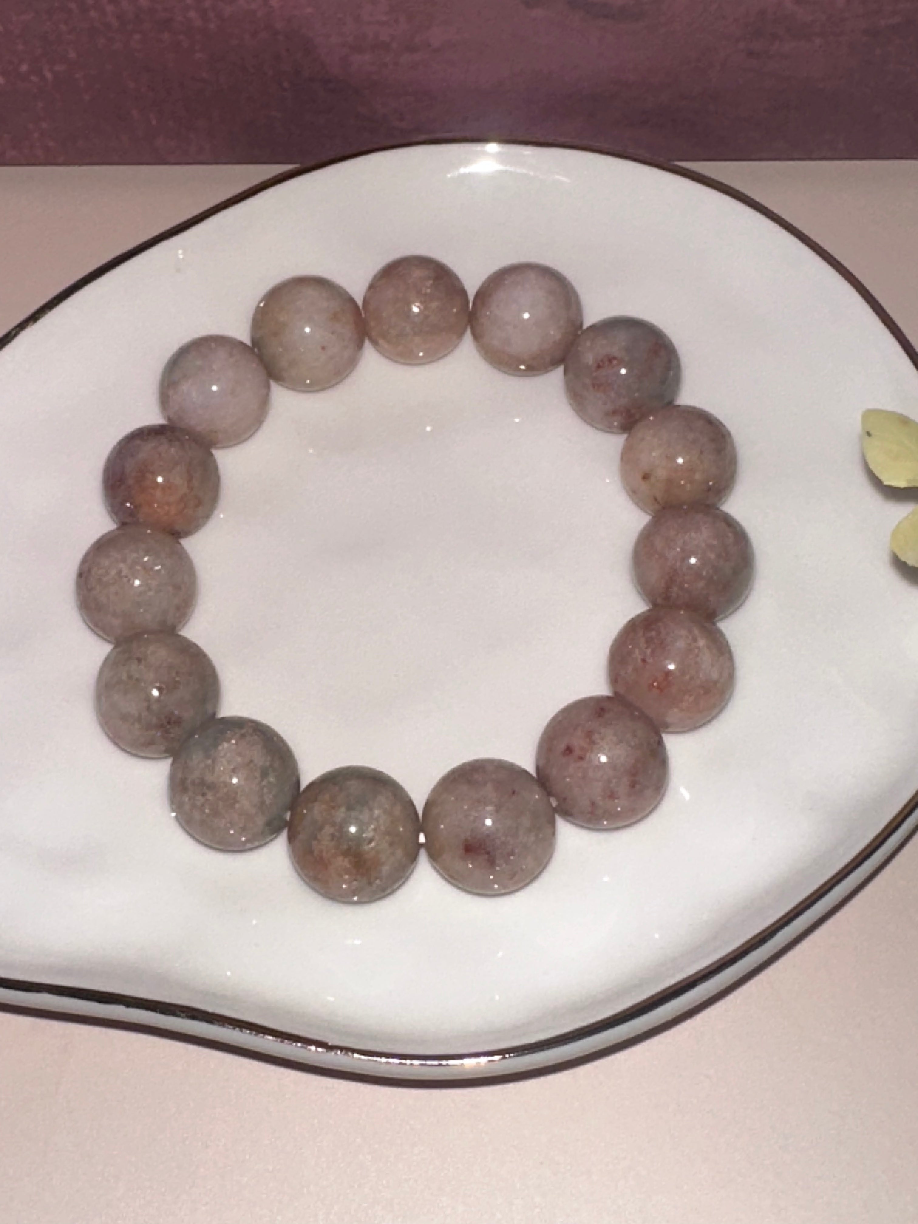 Natural Type A Red Sajin Bracelet