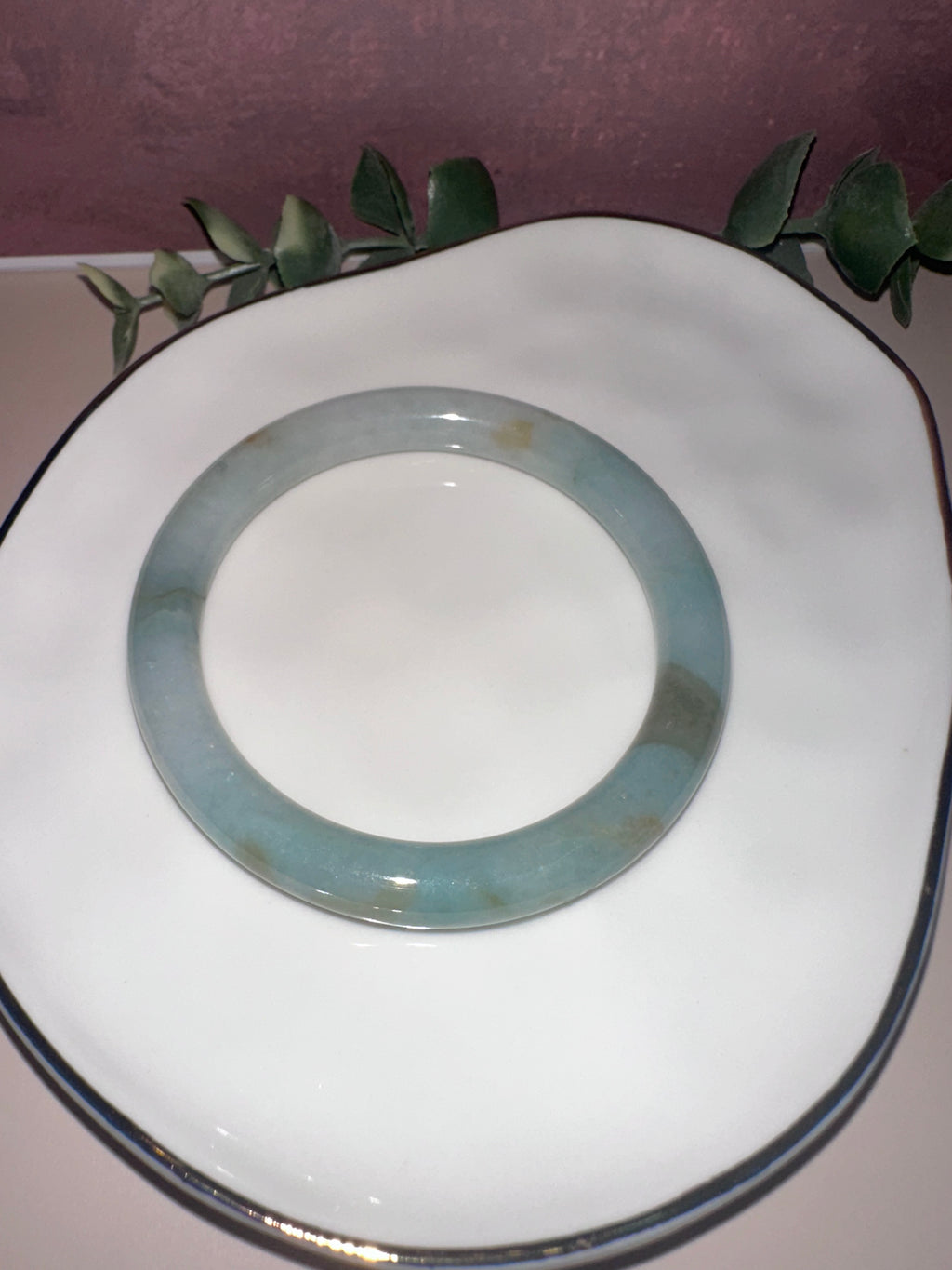 Celadon Mist Bangle (Sz 52.0)