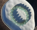 Pale Mist Jadeite Bead Bracelet