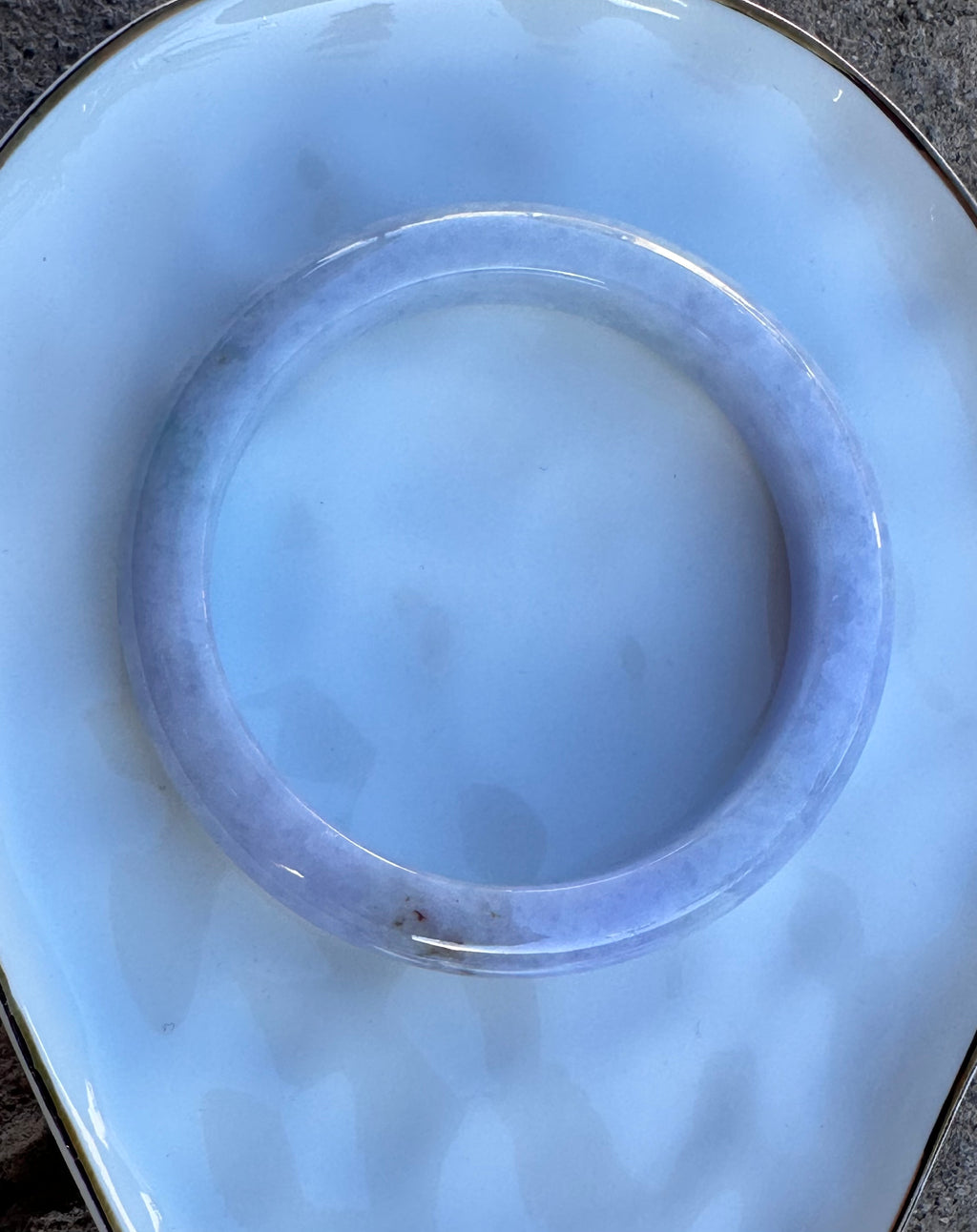 Soft Lavender Sajin Bangle (Sz 53.0)