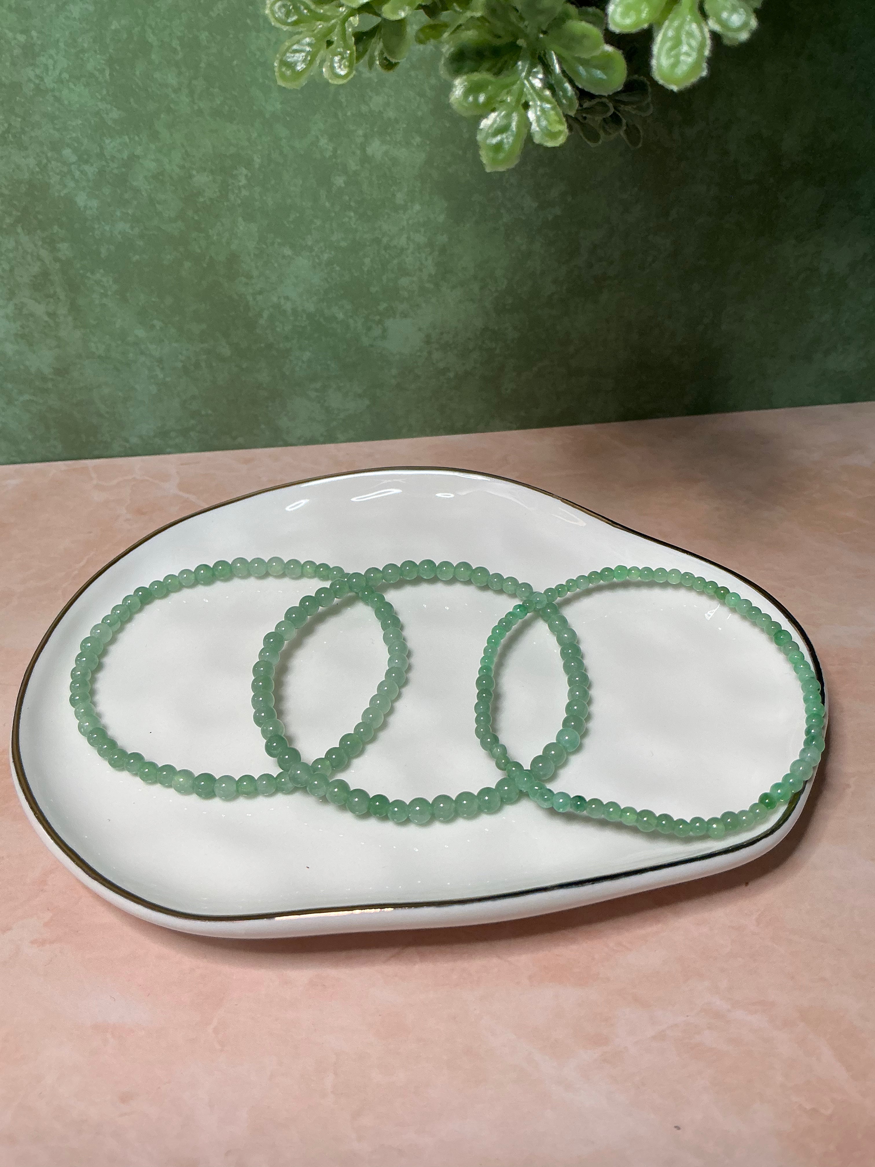 Green Jadeite Jade Bracelet
