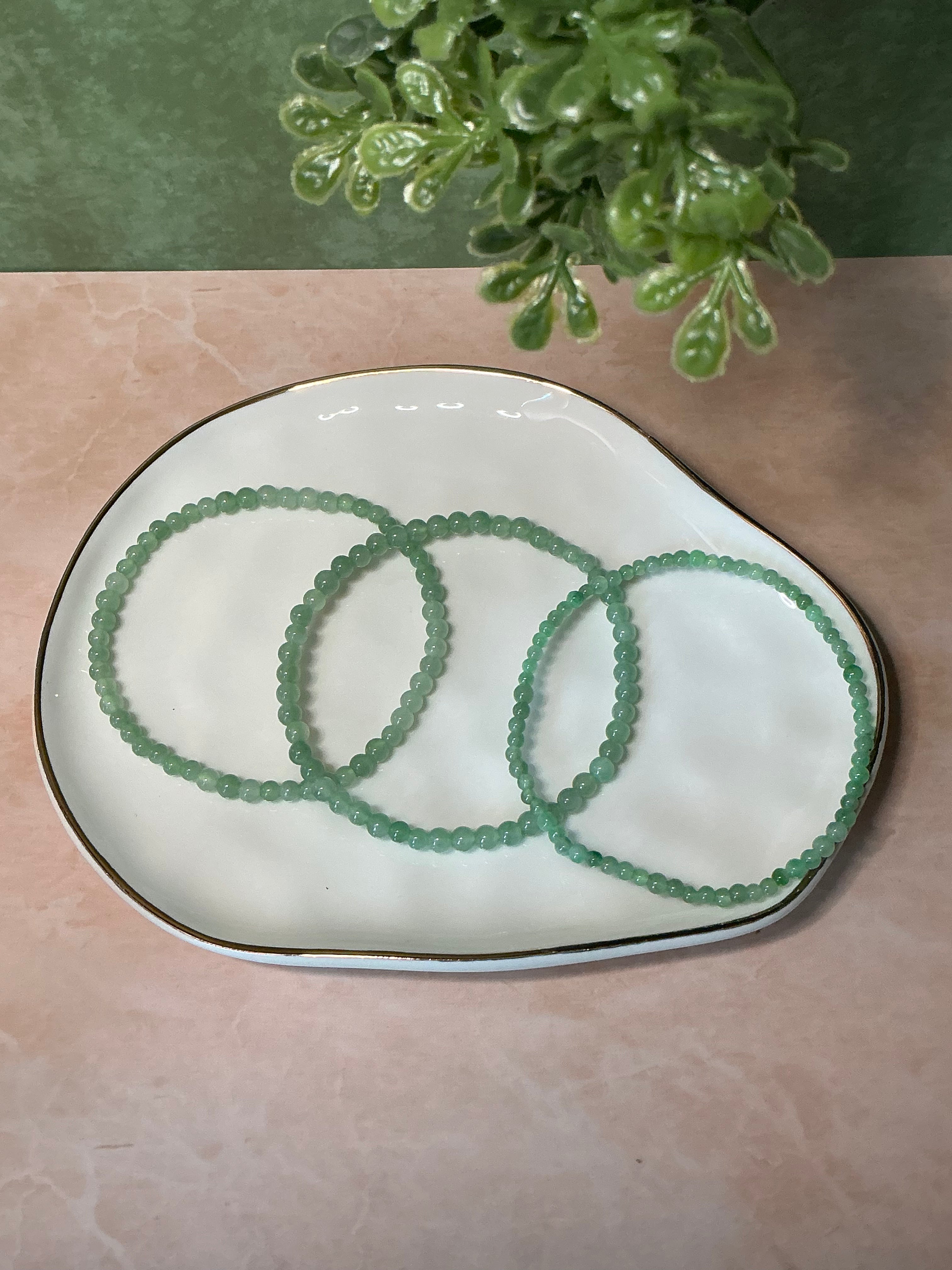 Green Jadeite Jade Bracelet