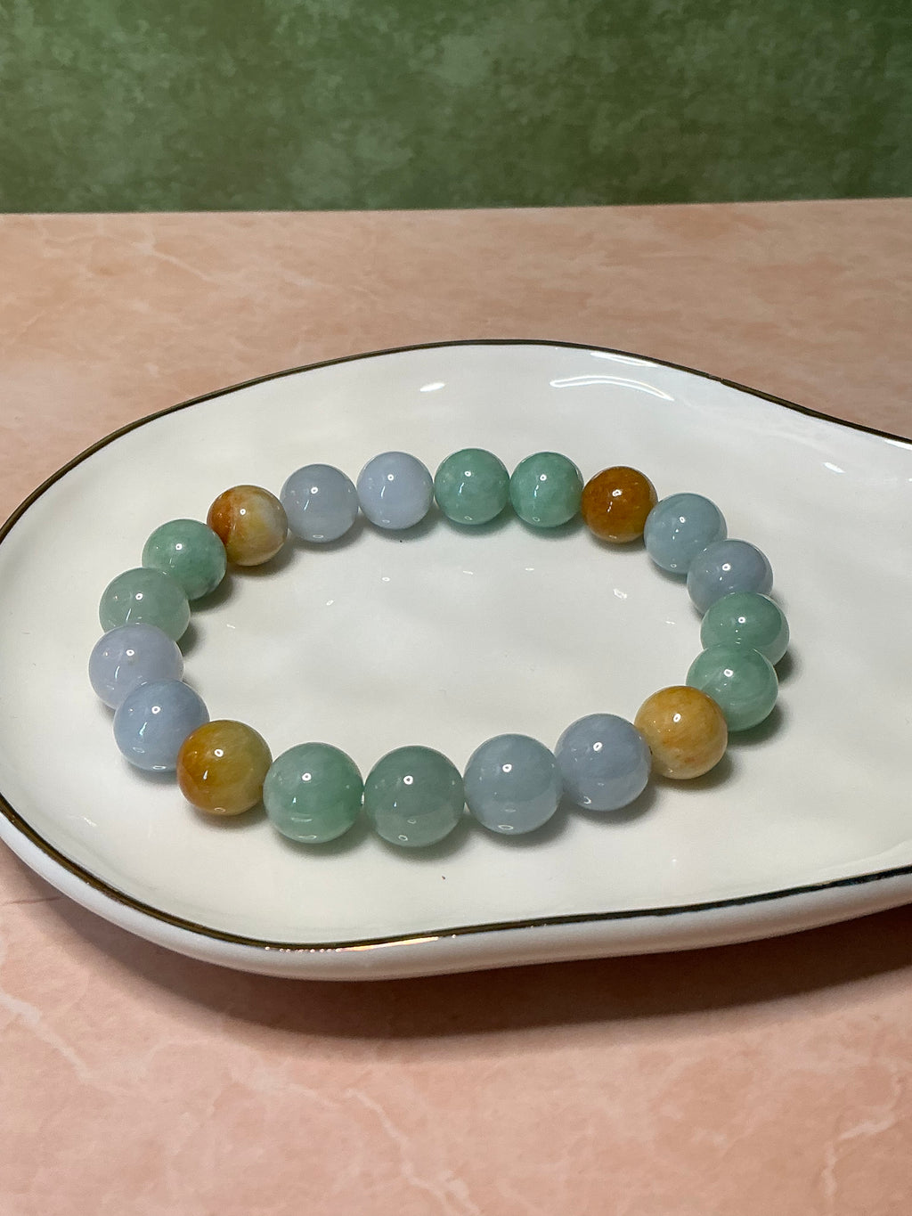 Multicolor Jadeite Jade Bracelet