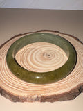 Natural Yellow-Green Jadeite Jade Bangle (Sz 53.7)